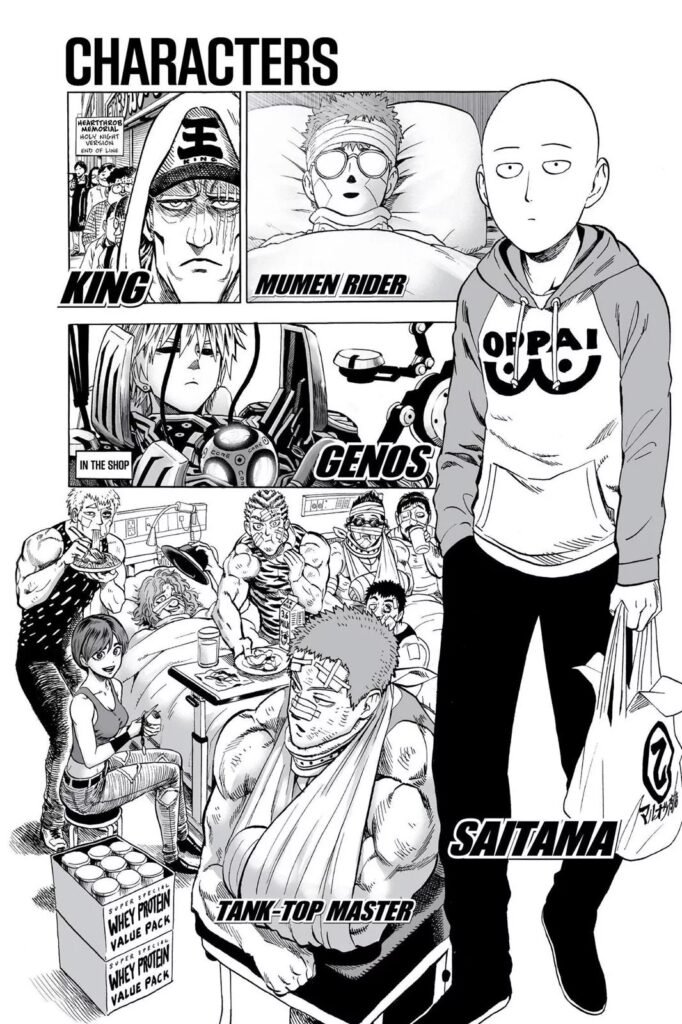 Manga punch man (5)