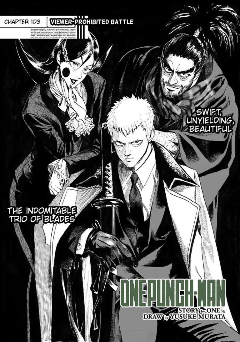One Punch Man Chapter 103