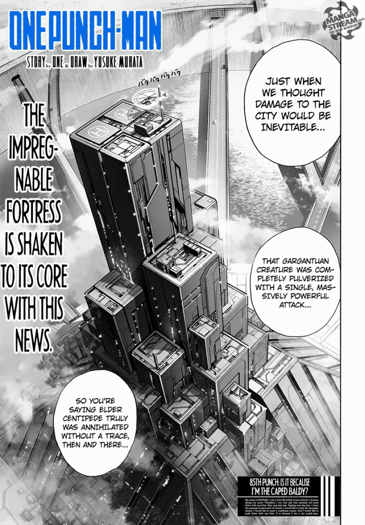 One Punch Man Chapter 85