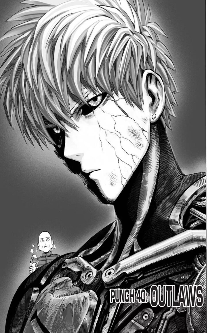 One Punch Man Manga Chapter 40