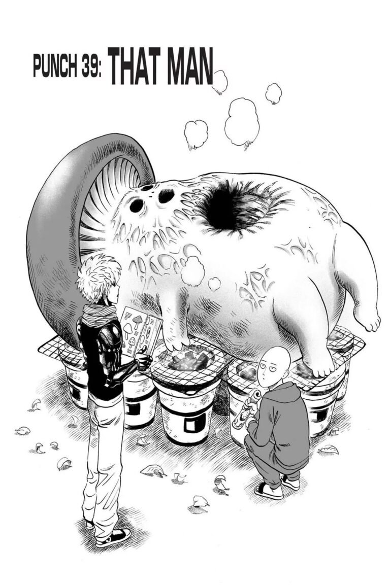 One Punch Man Manga chapter 39