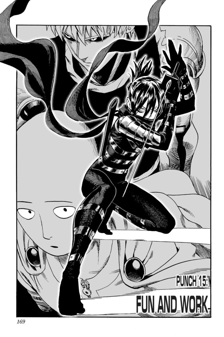 One Punch man Chapter 15