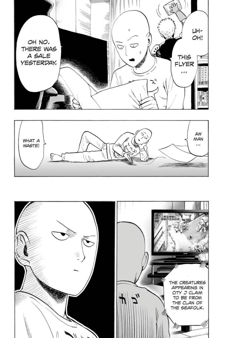 One punch man chapter 24.5