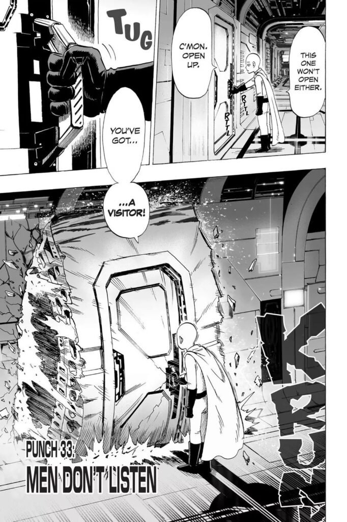One punch man chapter 33
