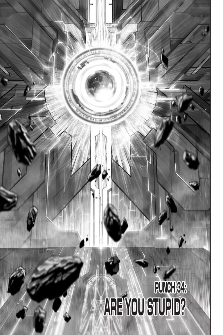 One punch man chapter 34