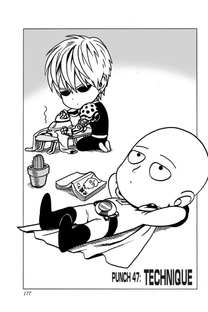 One punch man chapter 47