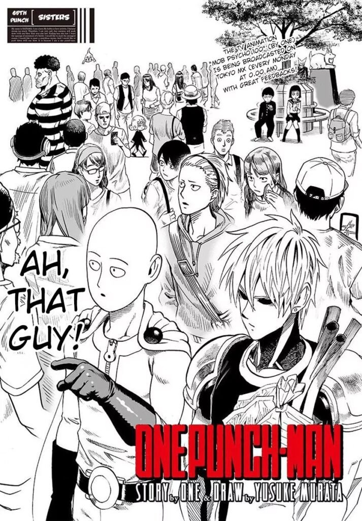 One punch man chapter 65