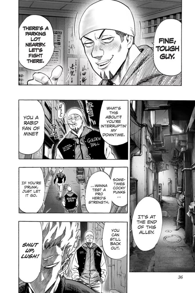 Punch man manga (4)