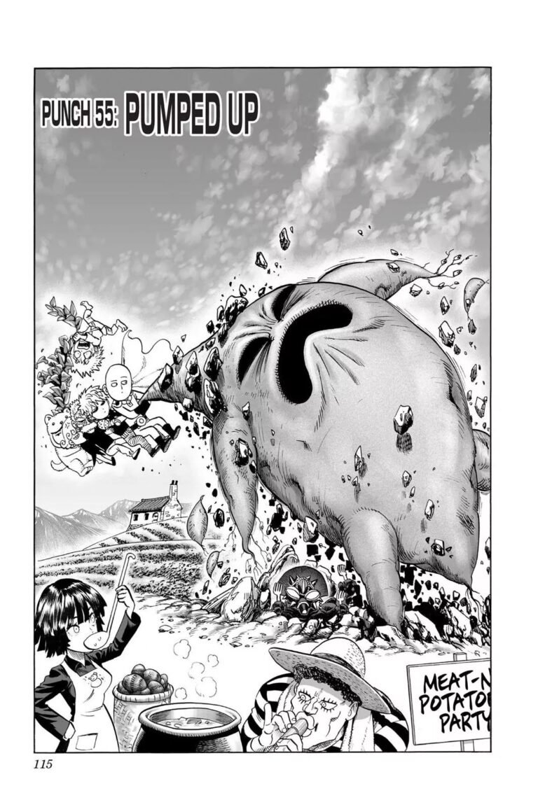 Punch man read online 55