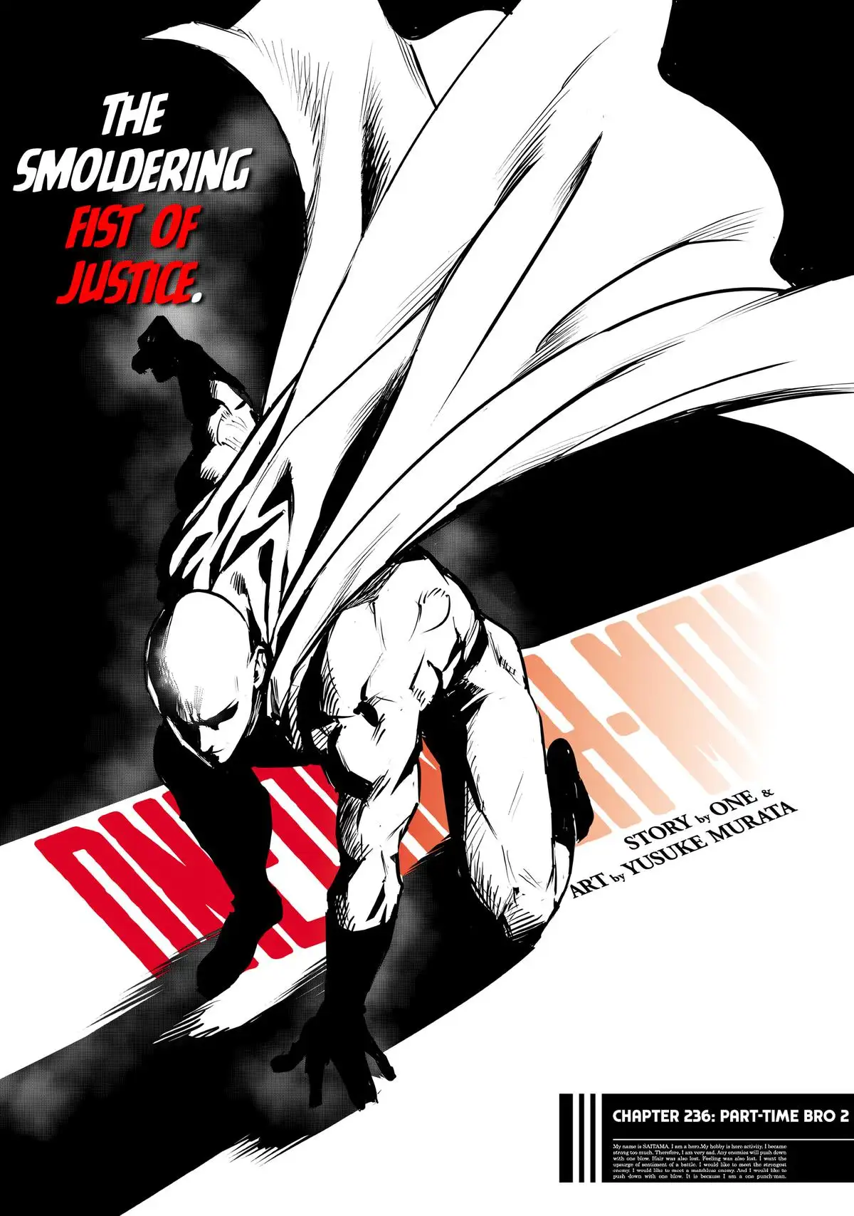 One-Punch Man, Chapter 236 image One-Punch Man_Ch236_Page001