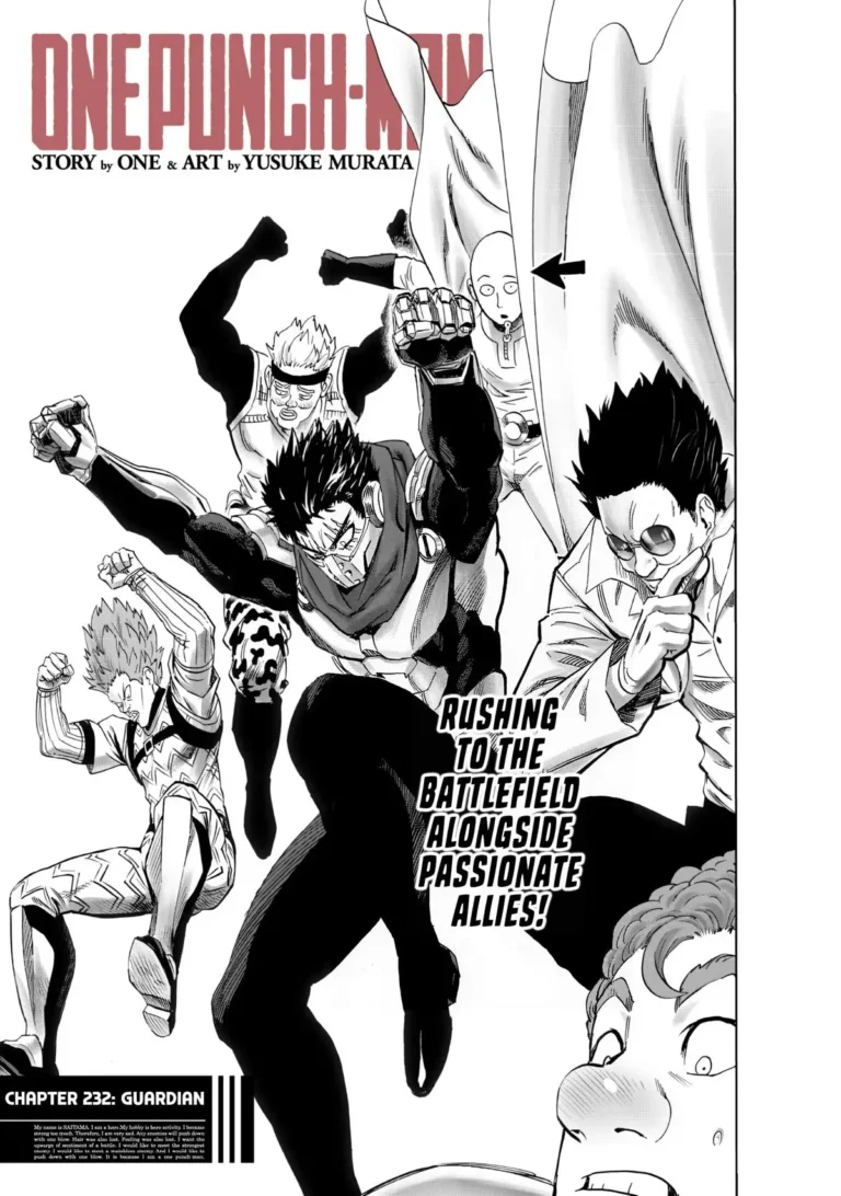 One Punch Man Manga Chapter 232