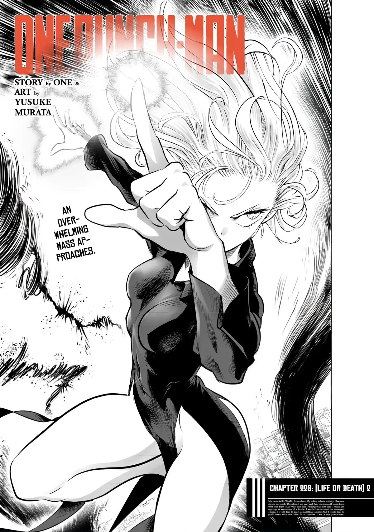 One-Punch Man, Chapter 228 image One-Punch Man_Ch228_Page001