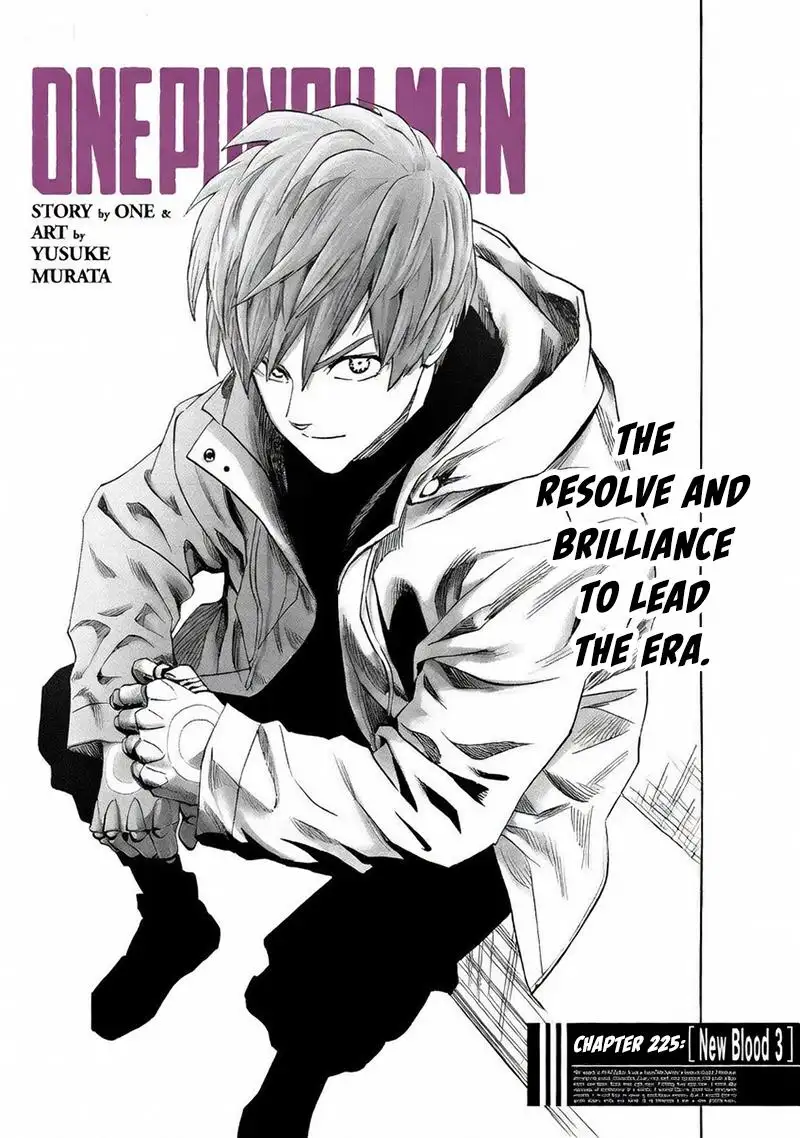 One-Punch Man, Chapter 225 image One-Punch Man_Ch225_Page001